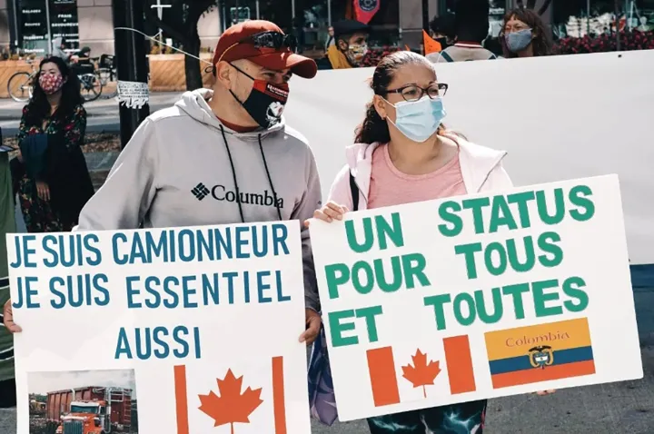 یک مرکز اجتماعی خواستار اعتصاب عمومی مهاجران شد